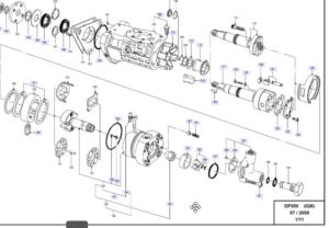 Clapet de pompe DP200 LUCAS 7189-310