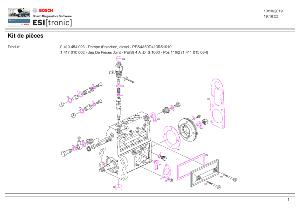 POCHETTE DE JOINTS 1417010002 POMPE BOSCH PES4A