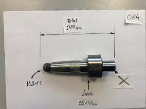 Arbre d'entrainement pompe CP4 BOSCH 1466C06064