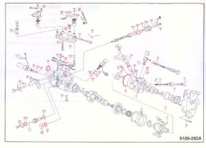 Pièces de pompe d'injection